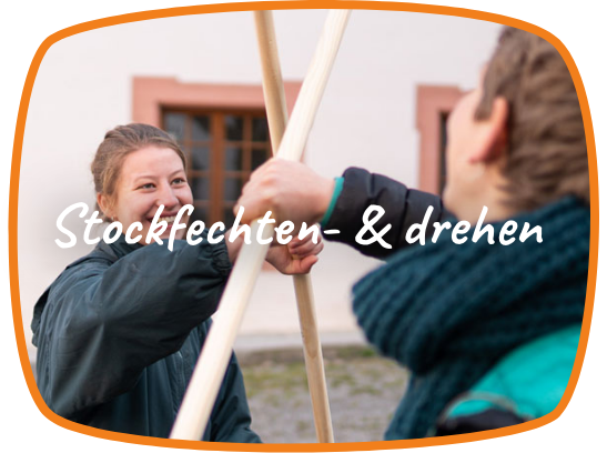 Stockfechten- & drehen